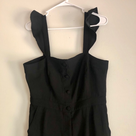 NWT Cupcakes & Cashmere Black Well-Suited Jumpsuit - Picture 6 of 14